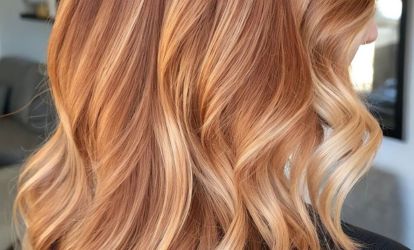 Рудо-русявий відтінок волосся