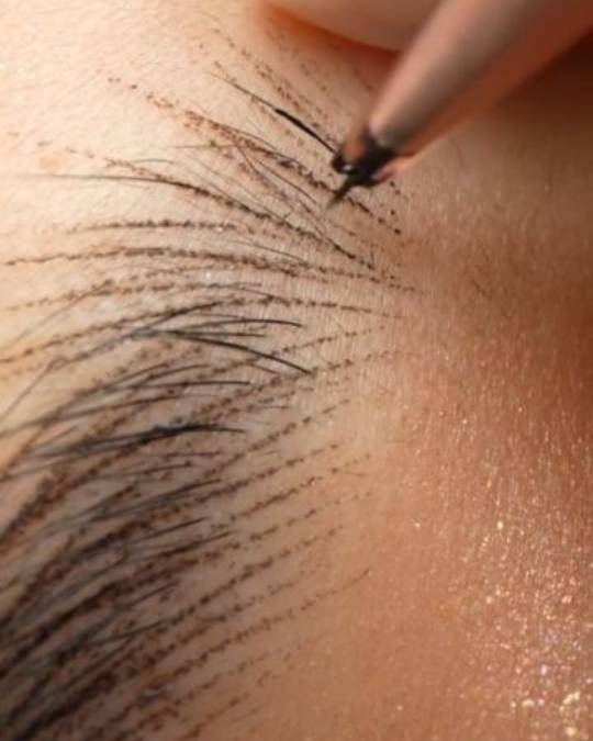 Волоскова техніка татуажу брів