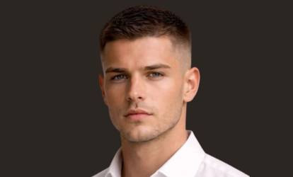 Напівбокс чоловіча стрижка