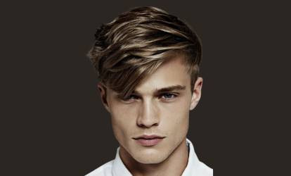 Чоловічі стрижки з чубчиком